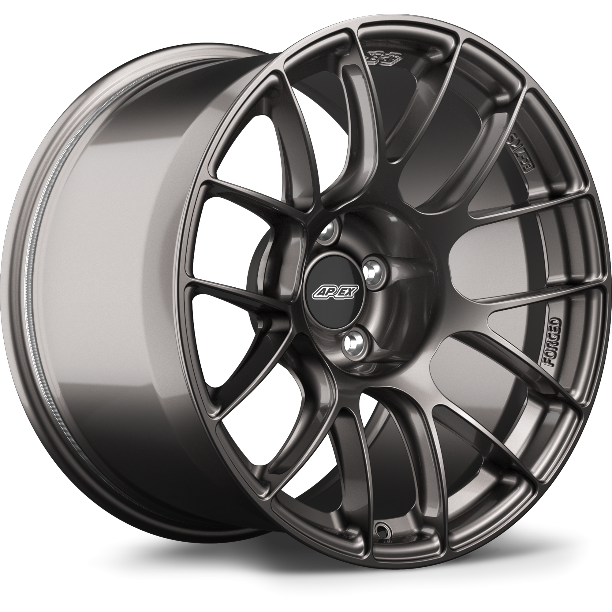 Apex EC-7RS Forged Alloy Wheel 18x11 ET7 5x120 Anthracite 67.1mm CB