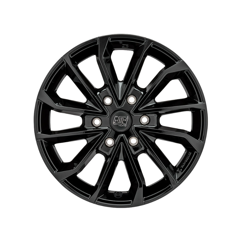 MSW Urban Cross 42 Van Alloy Wheel 19x7.5 ET52.5 6x120 Gloss Black 74.6mm CB