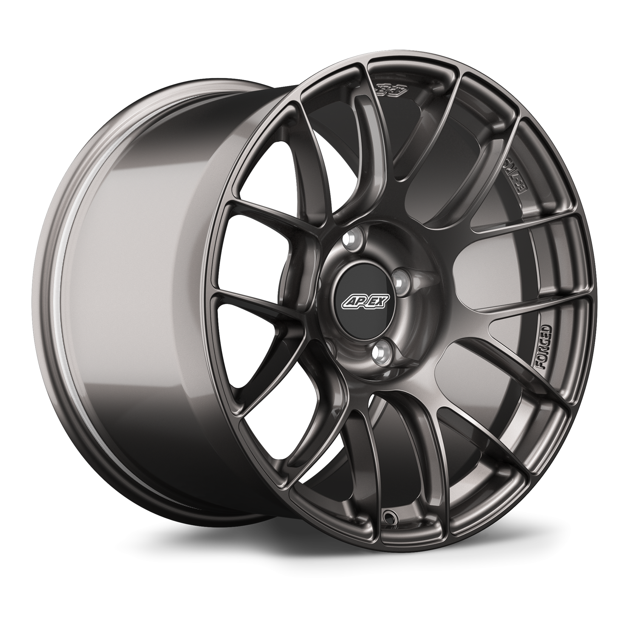 Apex EC-7RS Forged Alloy Wheel 18x12 ET46 5x130 Anthracite 71.6mm CB