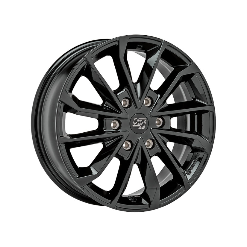 MSW Urban Cross 42 Van Alloy Wheel 19x7.5 ET52.5 6x120 Gloss Black 74.6mm CB