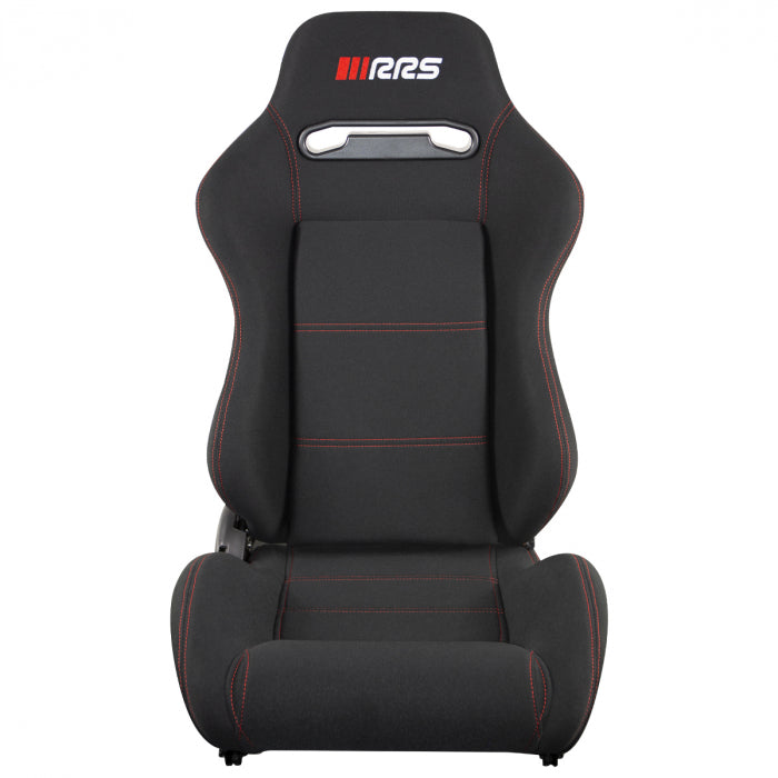 RRS Reclining Bucket Seat Black With Slider Non-FIA
