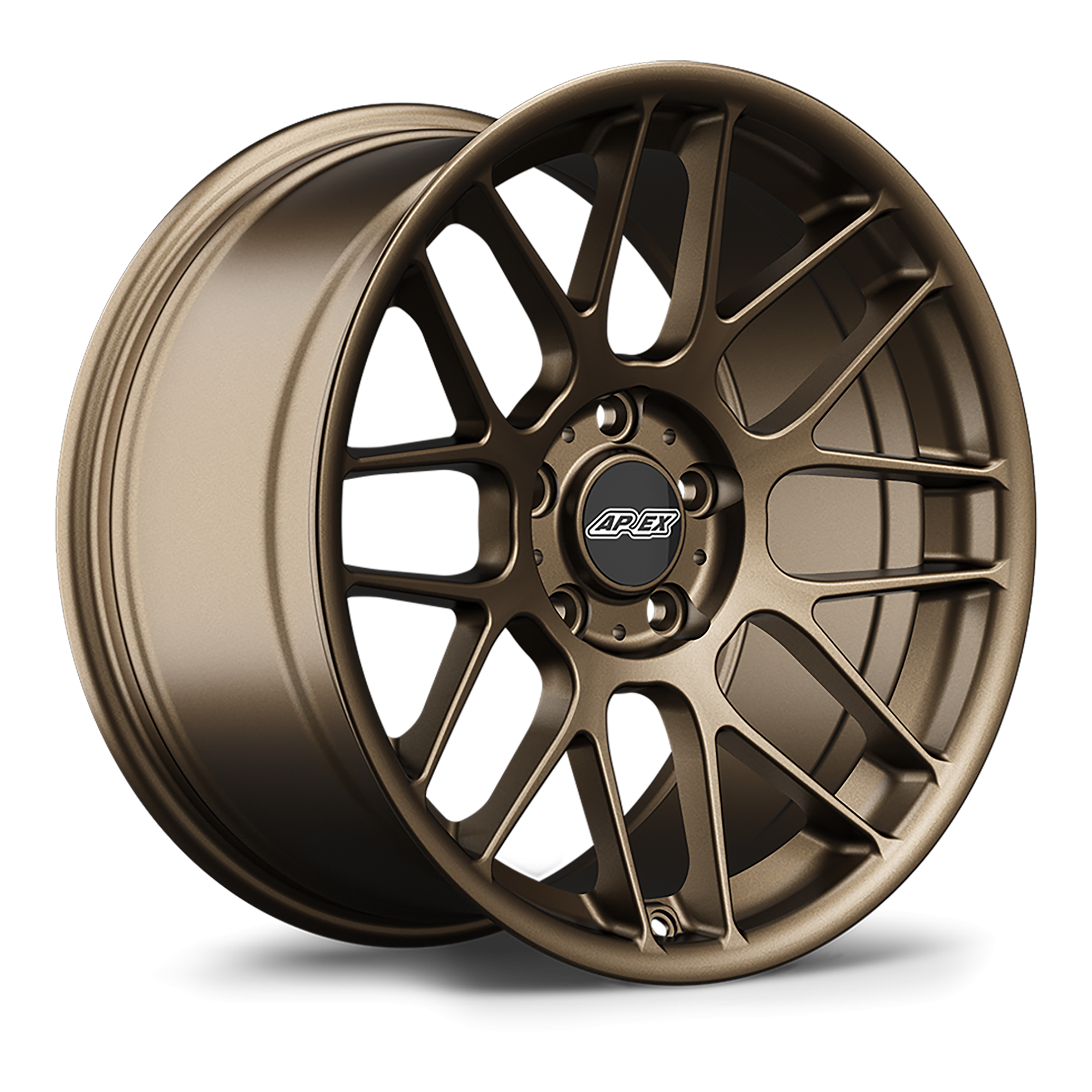 Apex ARC-8 Alloy Wheel 18x9 ET30 5x120 Satin Bronze 72.56mm CB