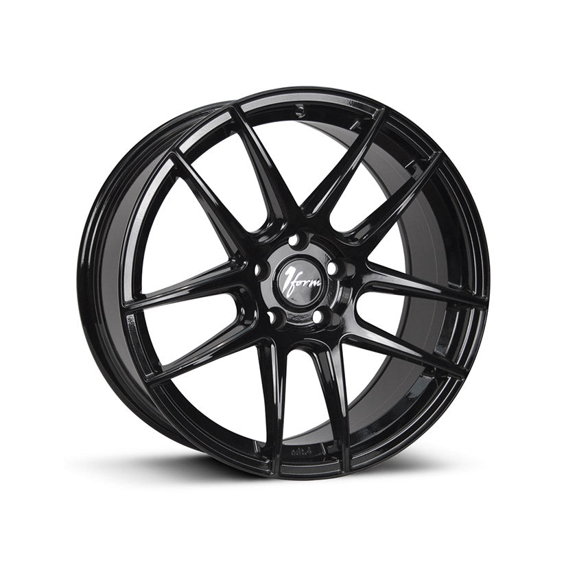 1Form Edition.4 (EDT.4) Alloy Wheel 18x8.5 ET44 5x112 Gloss Black 73.1mm CB