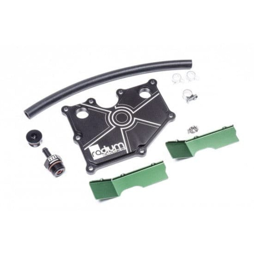 Radium Engineering PCV Baffle Plate OEM Configuration Focus ST 13+ RS 16-18 Mustang Eco 15+