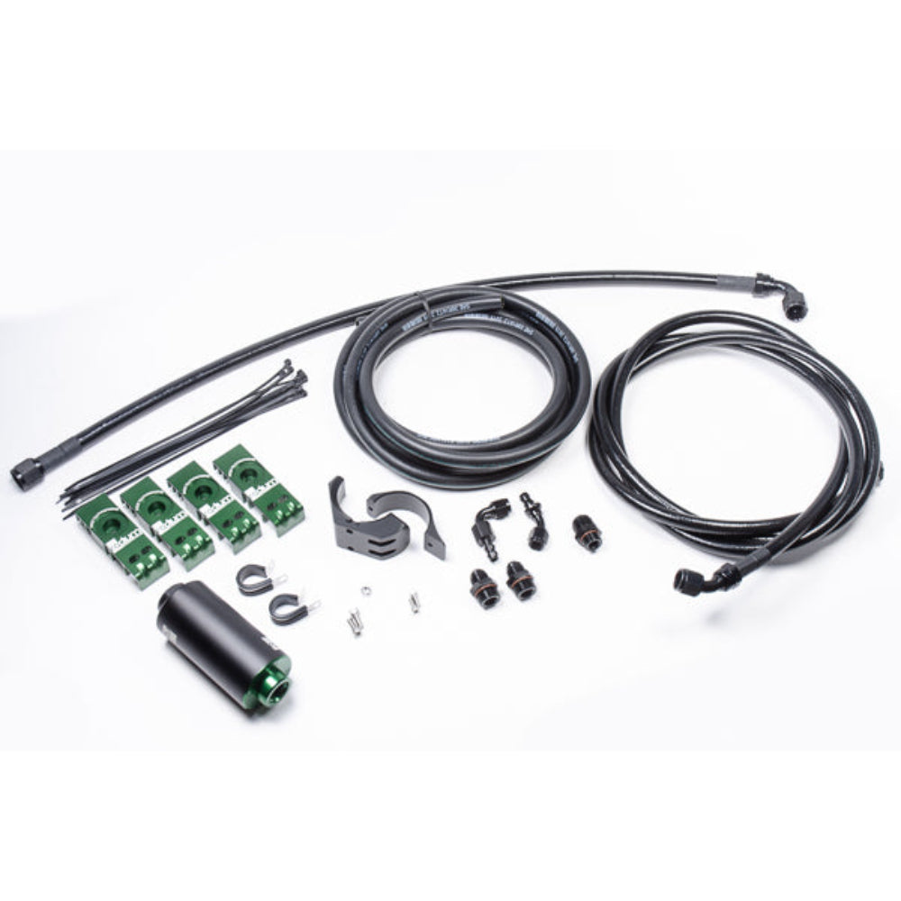 Radium Engineering Fuel Hanger Plumbing Kit With Stainless Filter Toyota Supra MK4