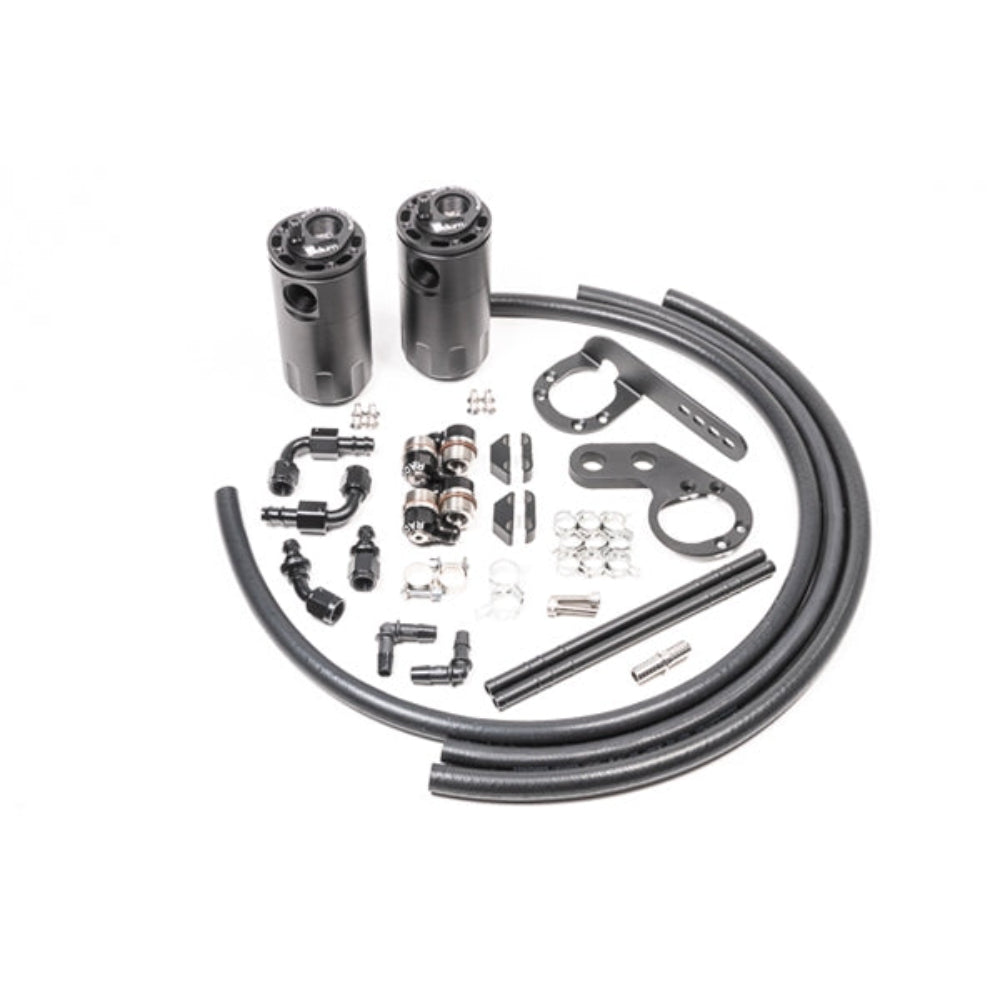 Radium Engineering Fluid Lock Dual Catch Can Kit Honda Civic Type-R 17+