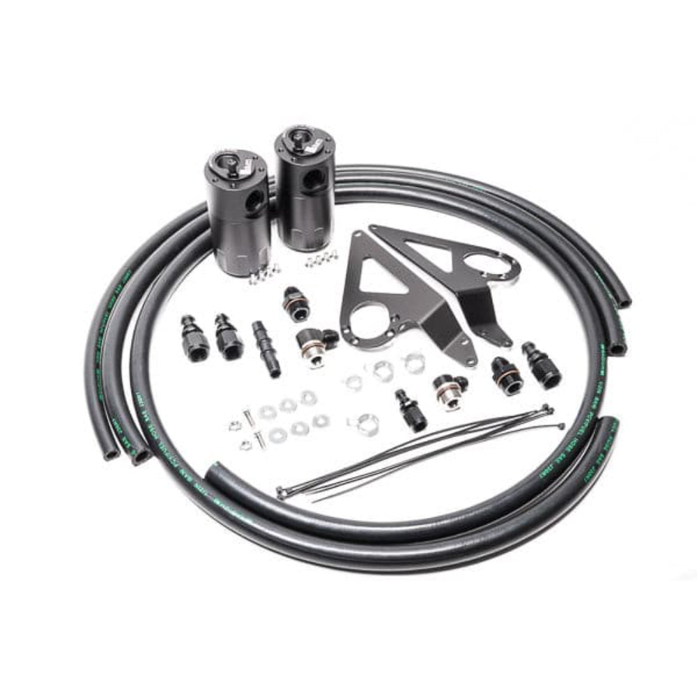 Radium Engineering Dual Catch Can Kit Fluid Lock Subaru BRZ Toyota 86