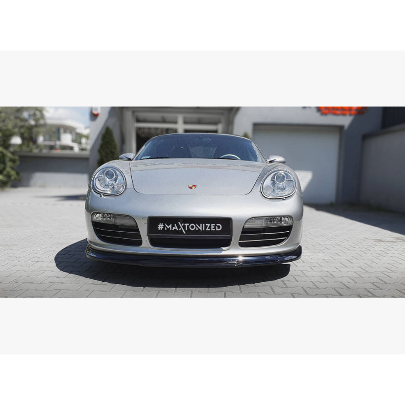 Maxton Design Front Splitter Porsche Boxster 987 04-09