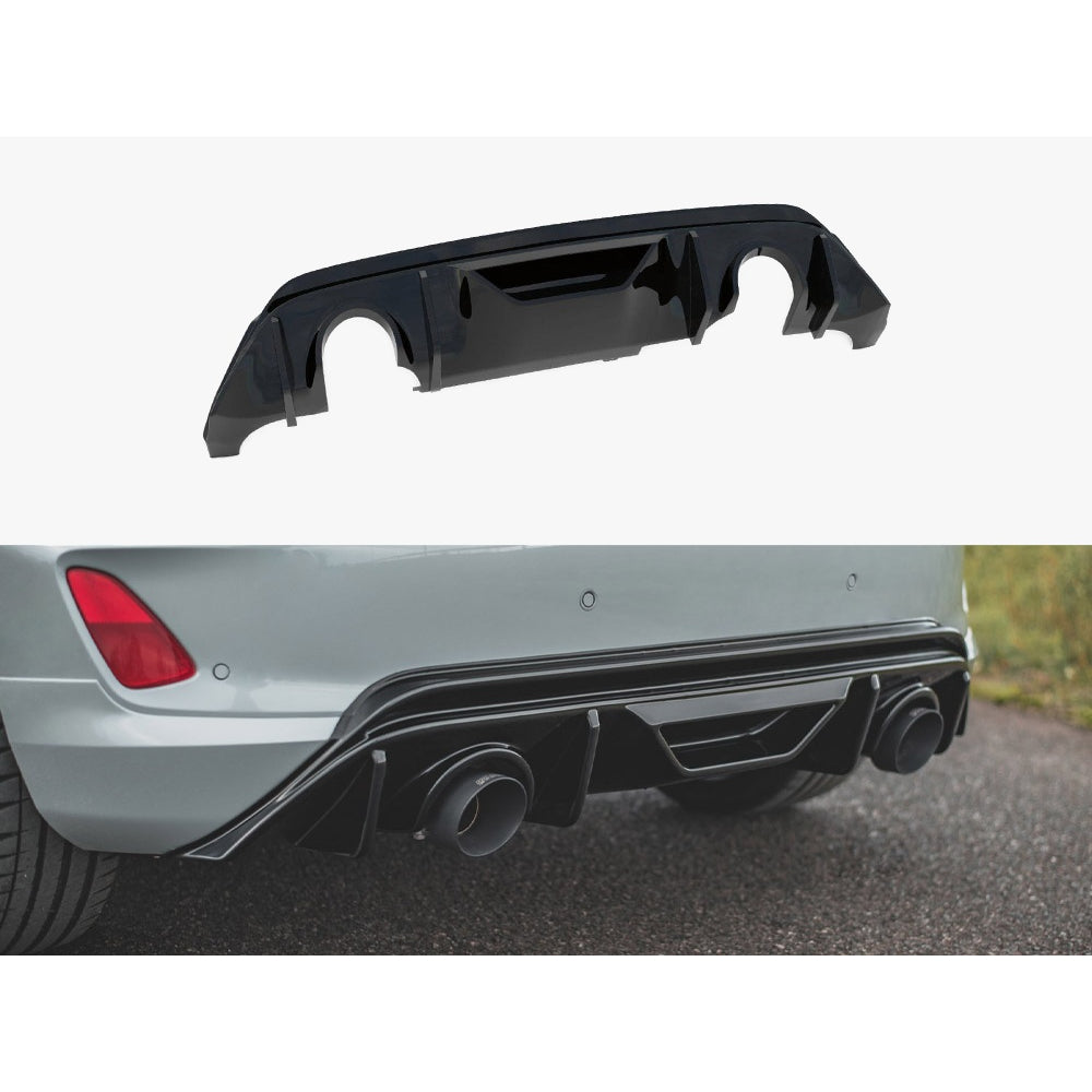 Maxton Design Rear Diffuser & Milltek GPF/OPF-Back Exhaust System Ford Fiesta MK8 8.5 ST 18-22