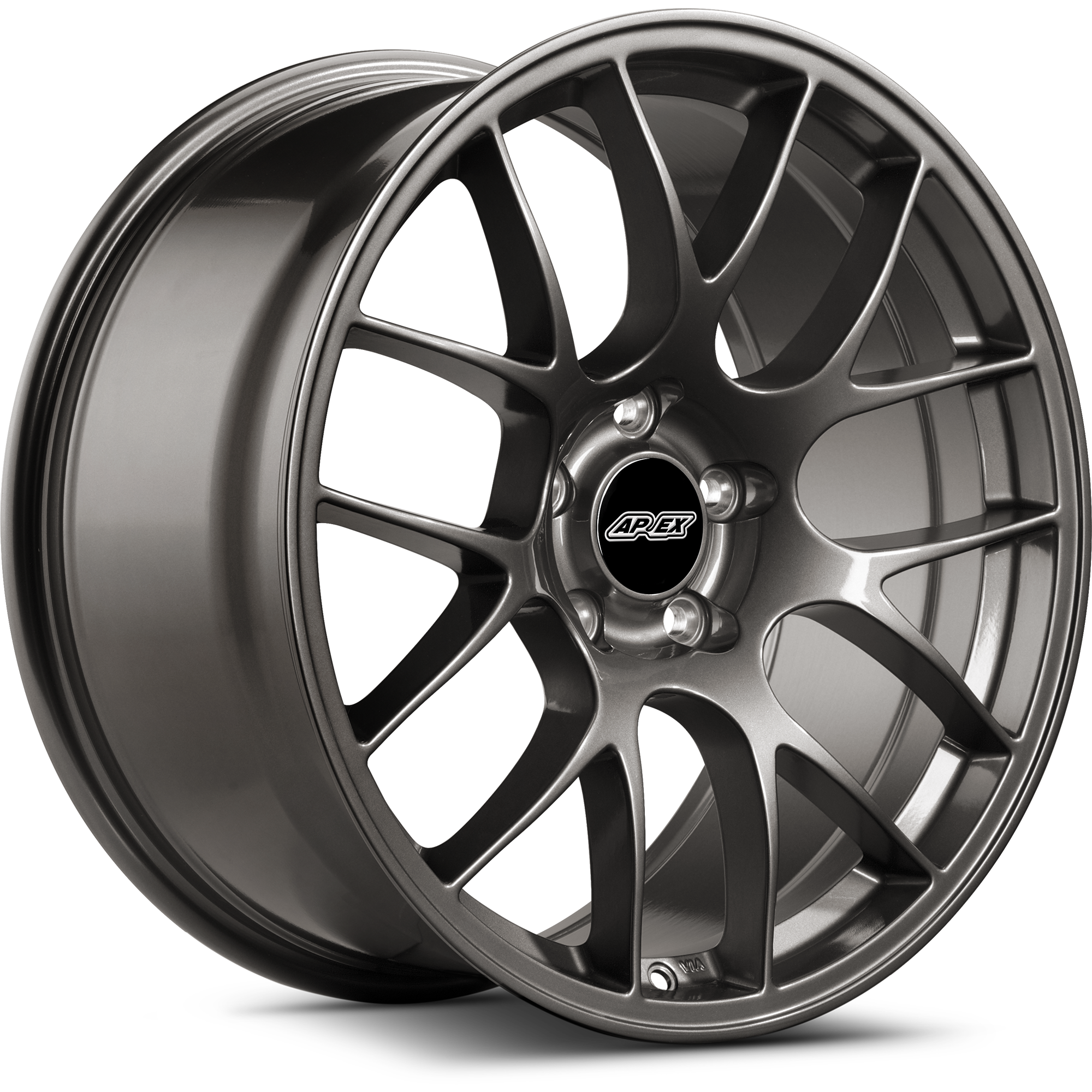 Apex EC-7 Alloy Wheel 19x9 ET30 5x120 Anthracite 72.56mm CB