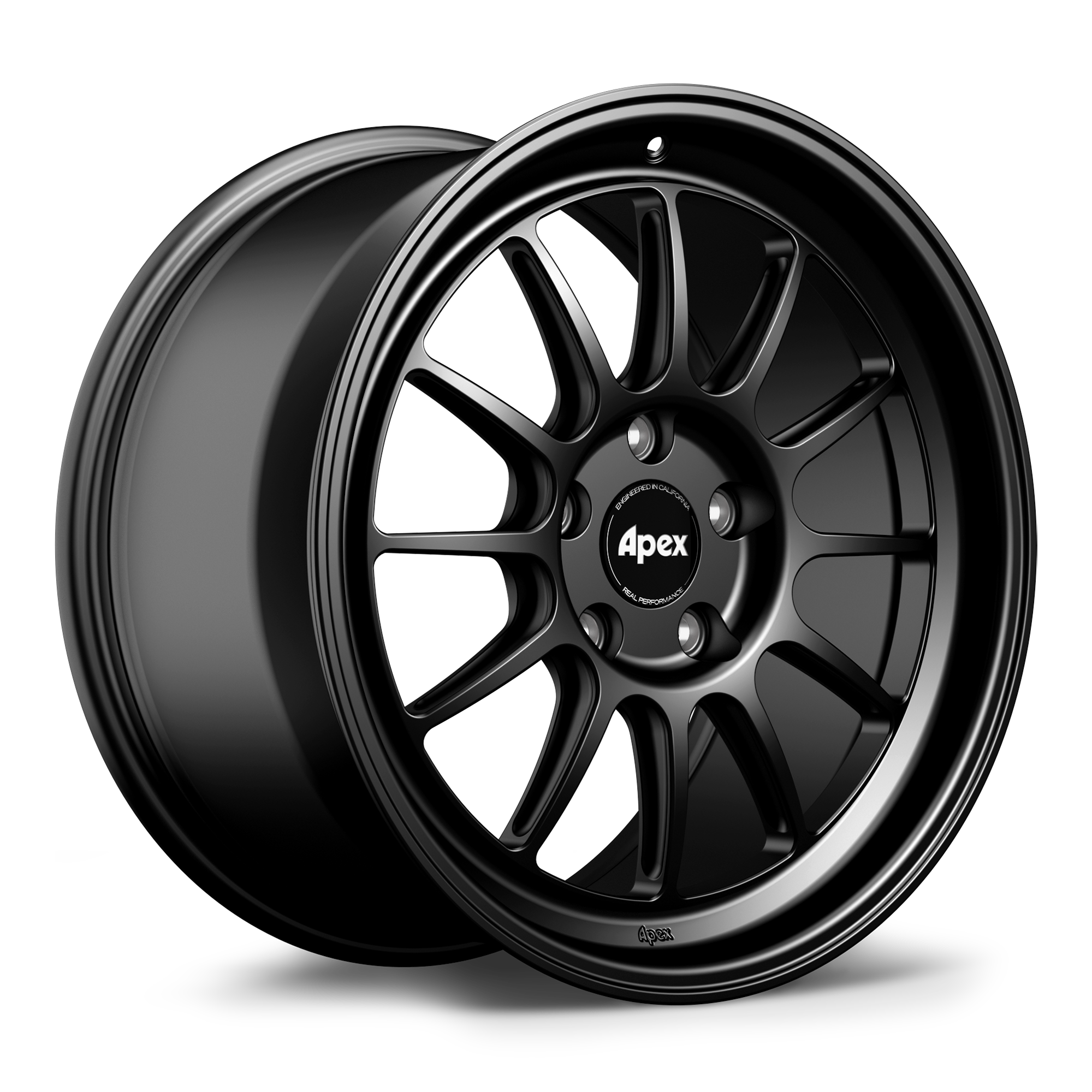 Apex SL-12RT Forged Alloy Wheel 18x10 ET42 5x120mm - Satin Black 67.1mm CB