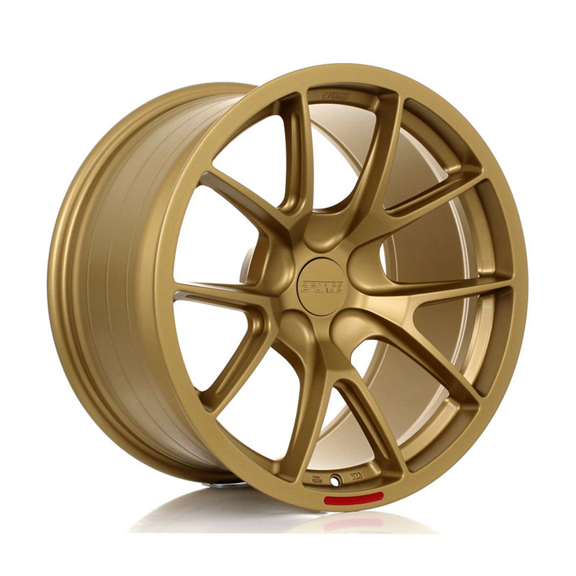 2Forge ZF9 Alloy Wheel 20x9.5 ET10 To 35 5x112 Matt Gold