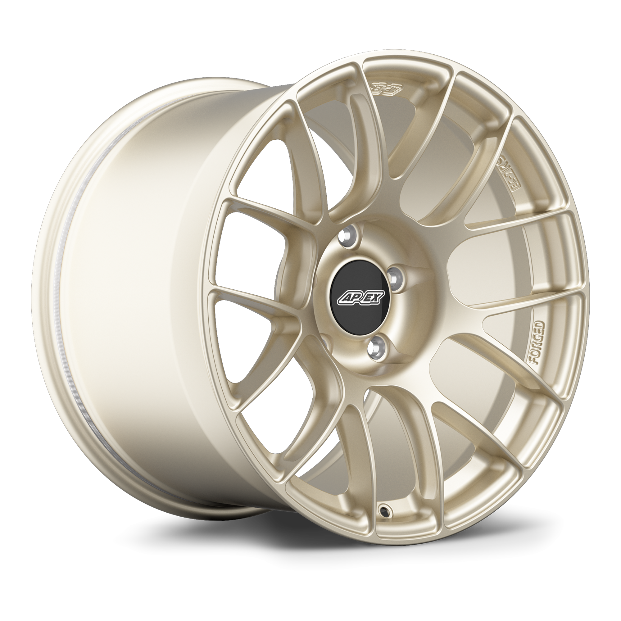 Apex EC-7RS Forged Alloy Wheel 18x10 ET25 5x120 Motorsport Gold 72.56mm CB