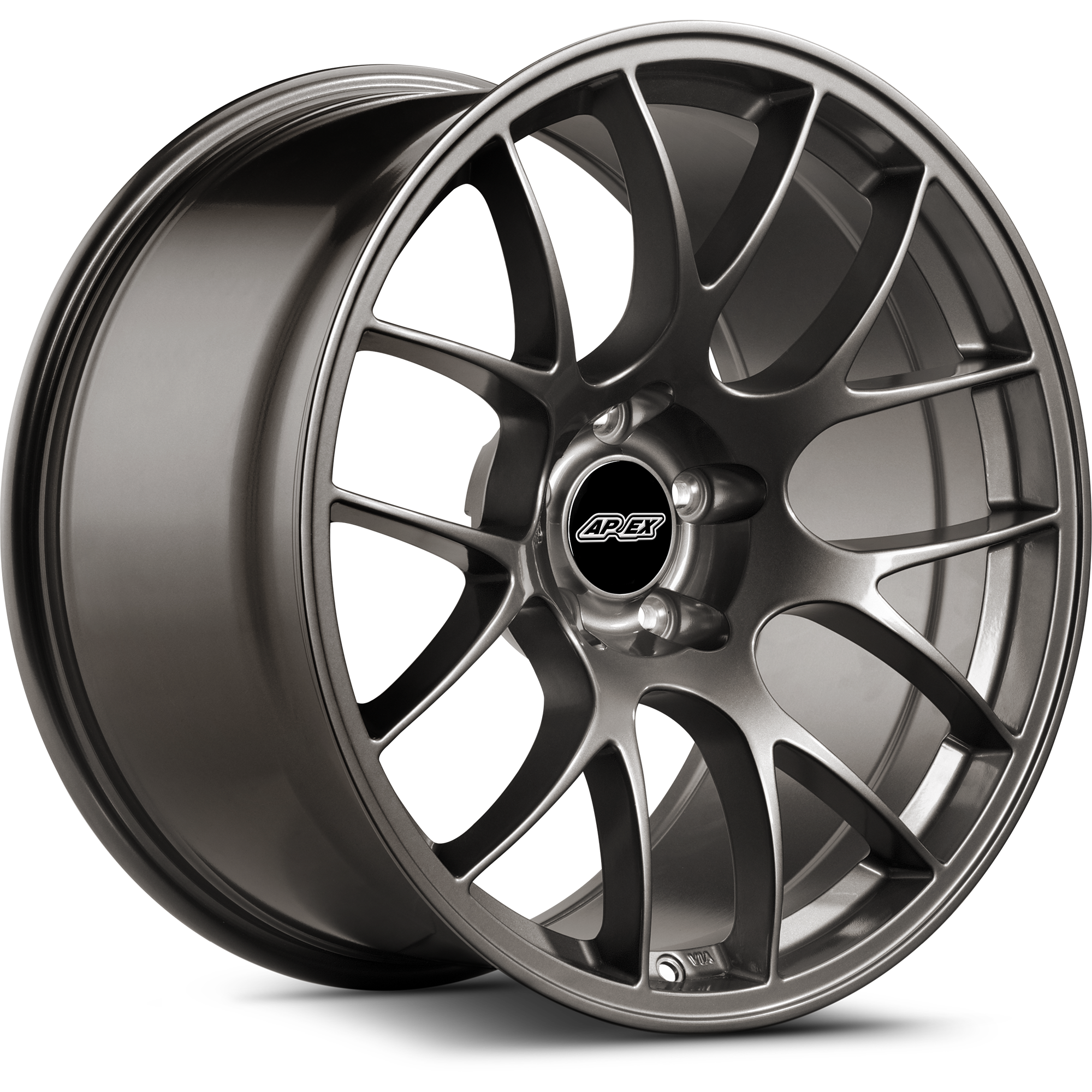Apex EC-7 Alloy Wheel 19x10 ET25 5x120 Anthracite 72.56mm CB