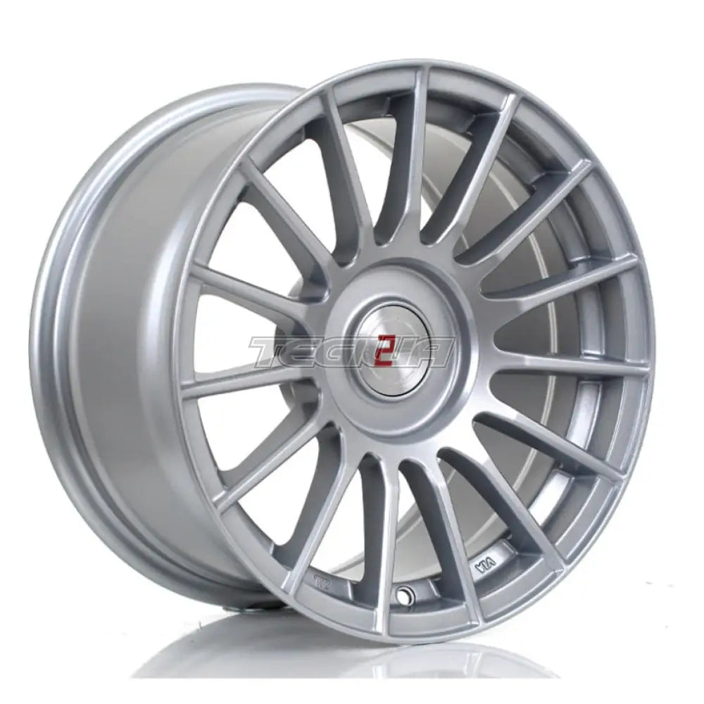 2Forge ZF1 Alloy Wheel 15x7 4x100 ET20 TO 50 72.5mm CB Silver Alloy Wheels