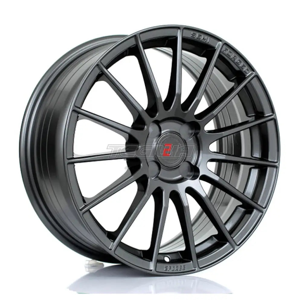 2Forge ZF1 Alloy Wheel 17x7.5 4x108 ET10 TO 51 72.6mm CB Gloss Gunmetal Alloy Wheels