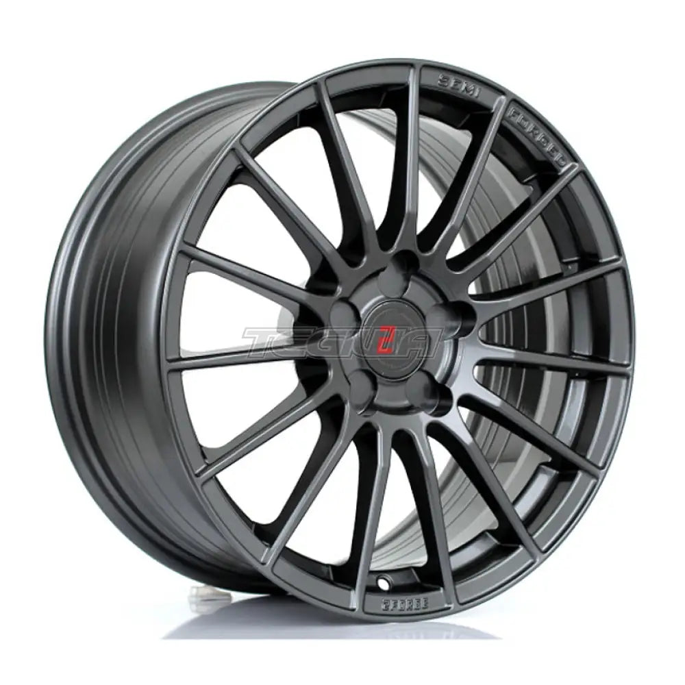2Forge ZF1 Alloy Wheel 17x8 5x118 ET10 TO 58 72.6mm CB Gloss Gunmetal Alloy Wheels