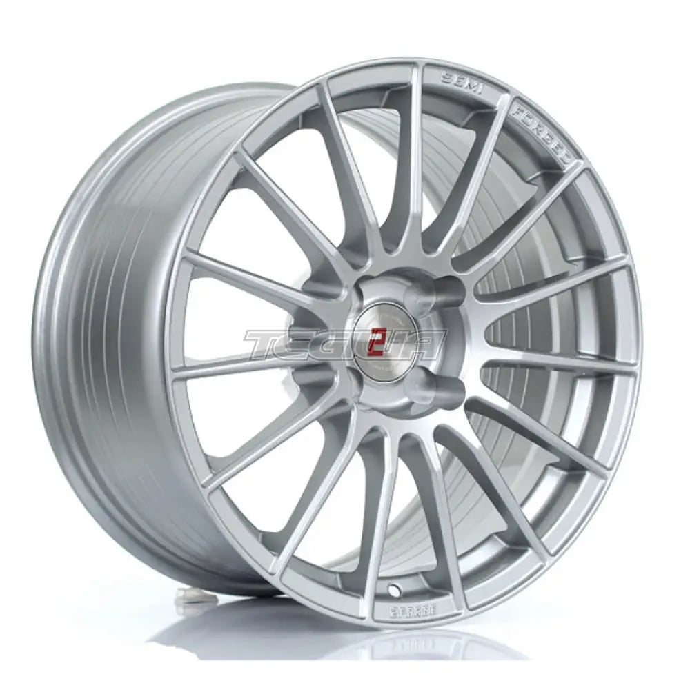 2Forge ZF1 Alloy Wheel 17x9 4x100 ET10 TO 50 72.6mm CB Silver Alloy Wheels