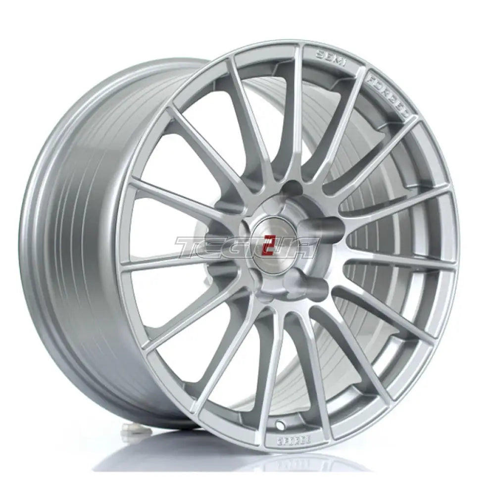 2Forge ZF1 Alloy Wheel 17x9.5 5x100 ET0 TO 45 72.6mm CB Silver Alloy Wheels