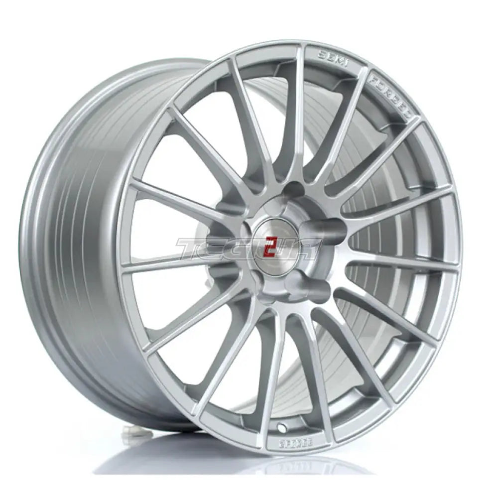 2Forge ZF1 Alloy Wheel 17x9.5 5x115 ET0 TO 45 72.6mm CB Silver Alloy Wheels