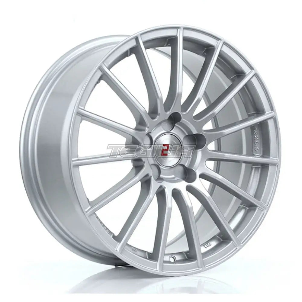 2Forge ZF1 Alloy Wheel 18x8 5x118 ET15 TO 42 72.6mm CB Silver Alloy Wheels
