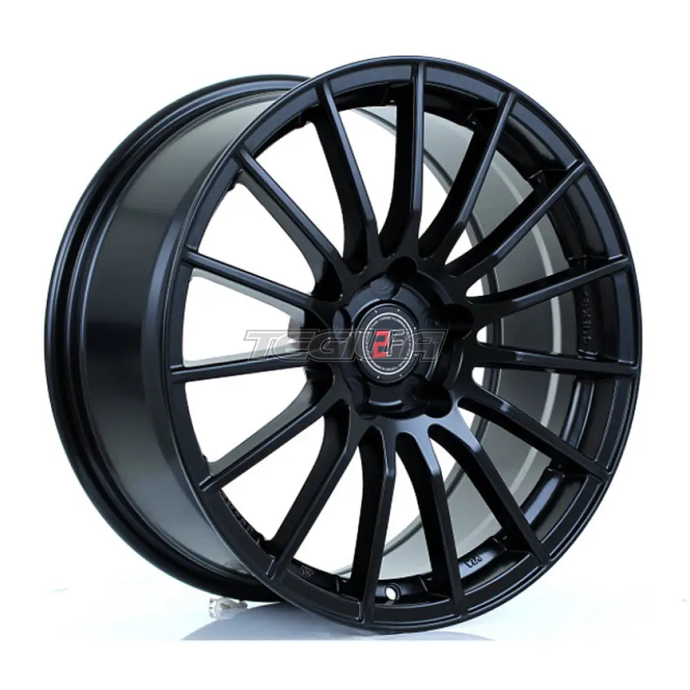 2Forge ZF1 Alloy Wheel 18x8 5x127 ET15 TO 42 72.6mm CB Matt Black Alloy Wheels
