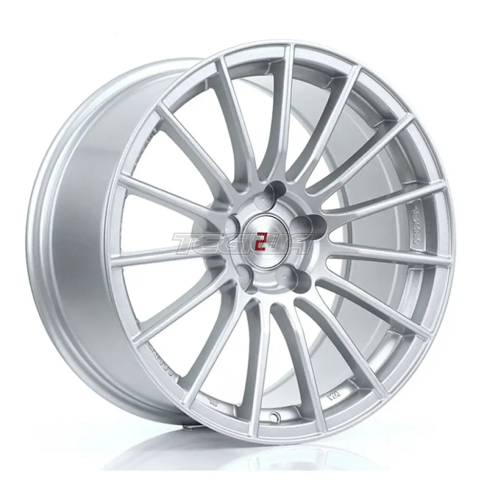 2Forge ZF1 Alloy Wheel 18x9 5x128 ET0 TO 38 72.6mm CB Silver Alloy Wheels