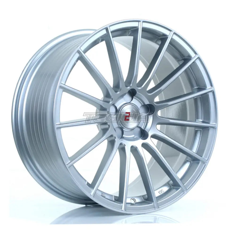 2Forge ZF1 Alloy Wheel 19x9.5 5x118 ET15 TO 45 72.6mm CB Crystal Silver Alloy Wheels