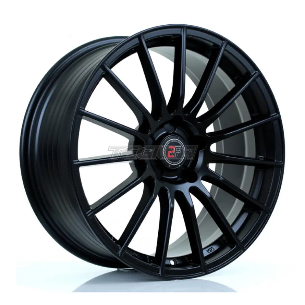 2Forge ZF1 Alloy Wheel 19x9.5 5x127 ET15 TO 45 72.6mm CB Matt Black Alloy Wheels