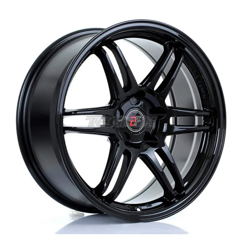 2Forge ZF5 Alloy Wheel 18x8 5x120 ET15 TO 35 72.6mm CB Gloss Black Alloy Wheels