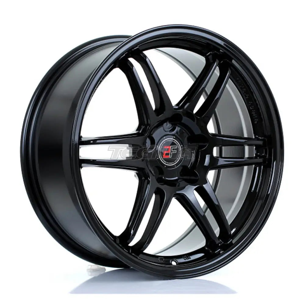 2Forge ZF5 Alloy Wheel 18x8 5x130 ET15 TO 35 72.6mm CB Gloss Black Alloy Wheels