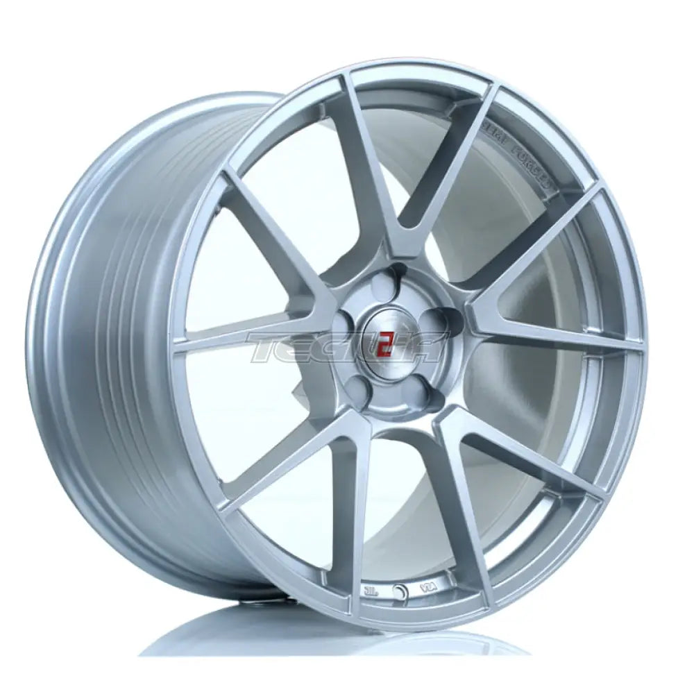 2Forge ZF6 Alloy Wheel 18x10 ET6 TO 50 5x127 Silver 72.6mm CB Alloy Wheels