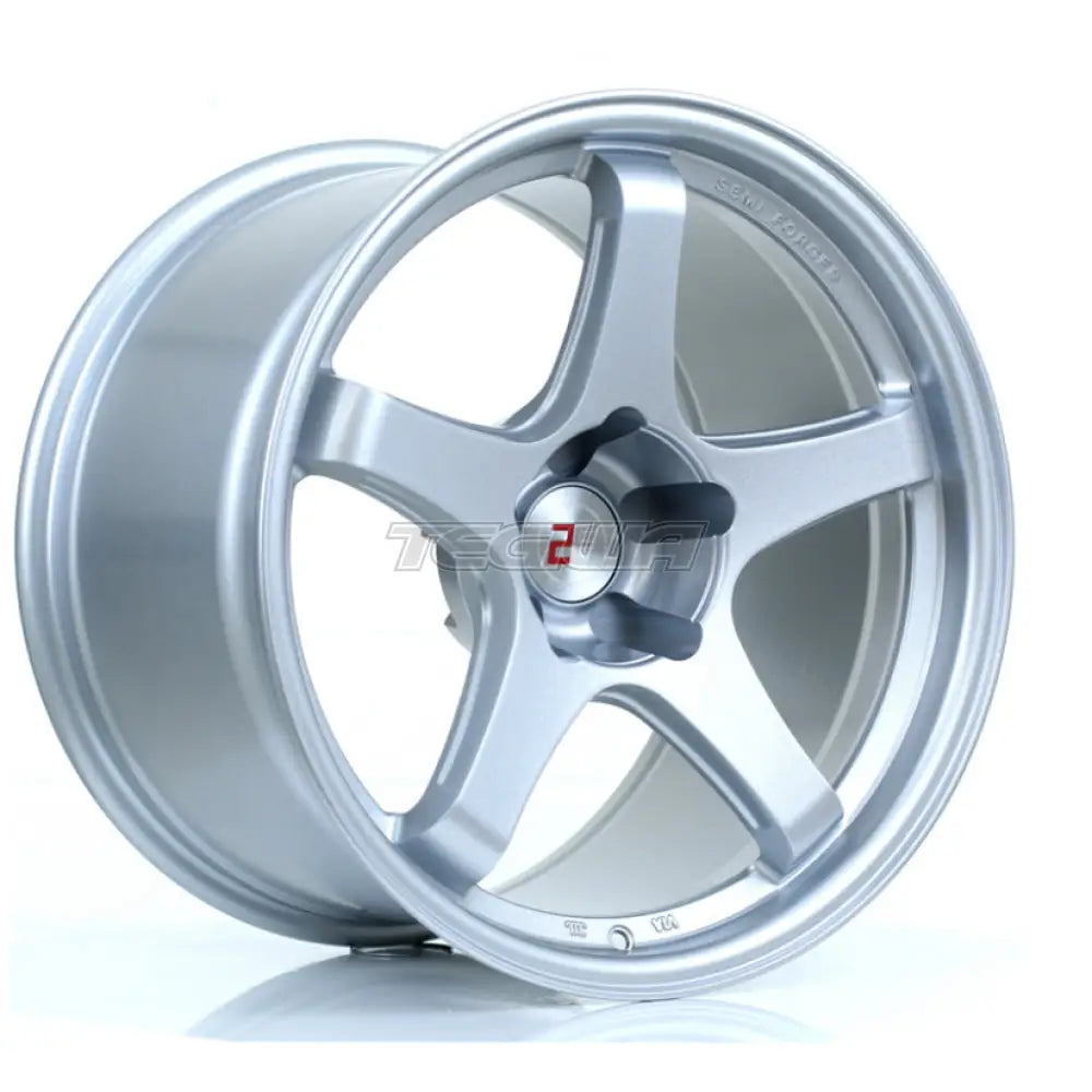 2Forge ZF7 Alloy Wheel 18x11 5x130 ET18 TO 38 72.5mm CB Crystal Silver Alloy Wheels