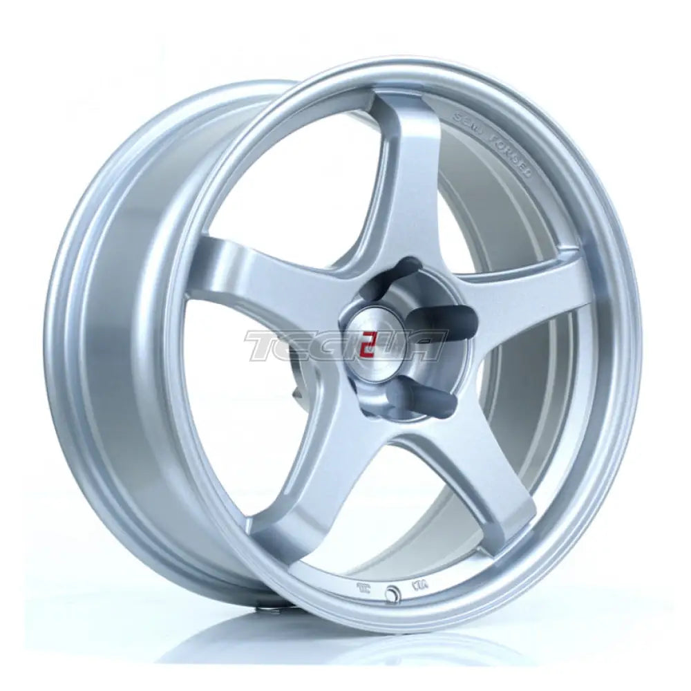 2Forge ZF7 Alloy Wheel 18x8 5x127 ET0 TO 20 72.5mm CB Crystal Silver Alloy Wheels