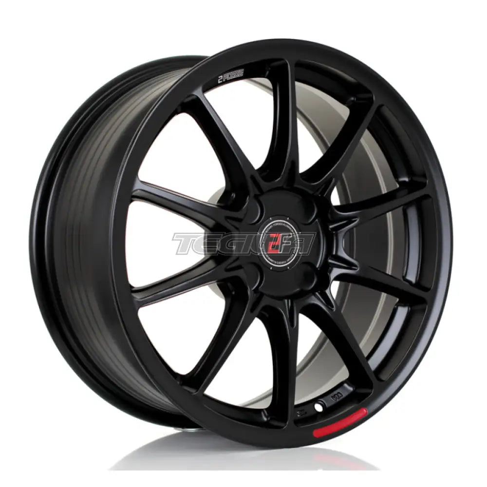 2Forge ZF8 Alloy Wheel 17x8 4x100 ET10 TO 50 72.5mm CB Matt Black Alloy Wheels