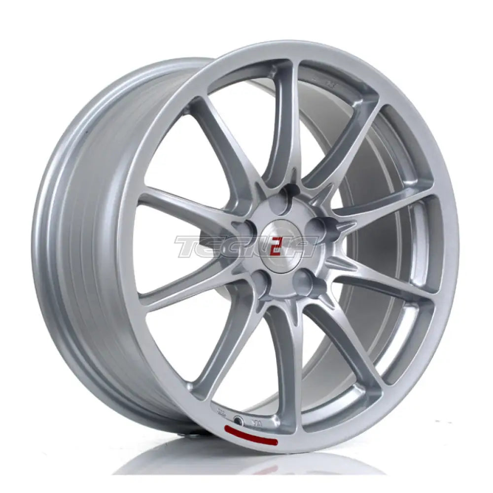 2Forge ZF8 Alloy Wheel 18x8 5x112 ET0 TO 50 72.5mm CB Silver Alloy Wheels