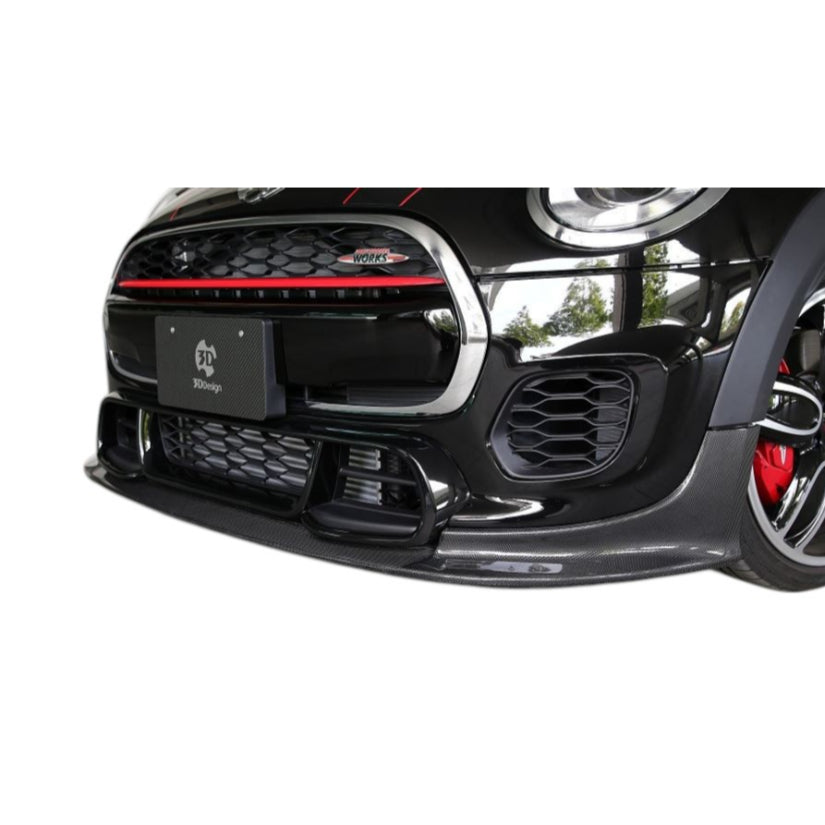 3Ddesign Front Splitter MINI JCW F56