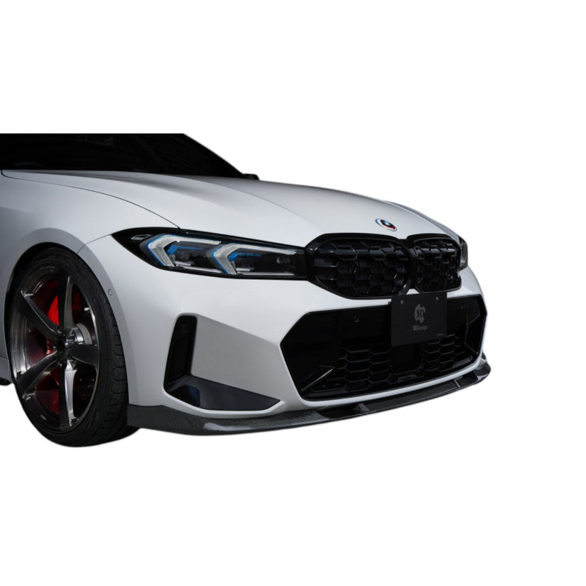 3Ddesign Front Splitter Carbon Fibre BMW M3 M340i G20 G21 LCI M-Sport