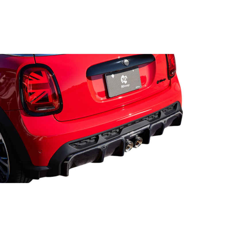 3Ddesign Rear Diffuser MINI F56 JCW LCI2