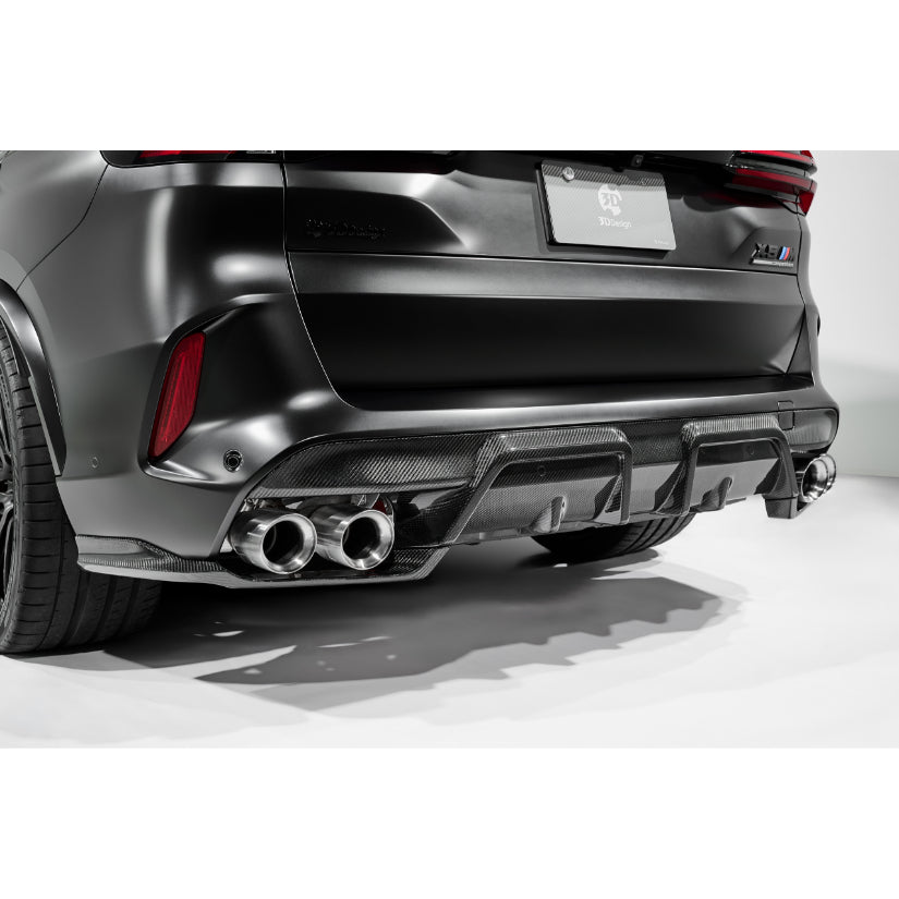 3Ddesign Rear Diffuser Carbon Fibre BMW X5M F95 LCI