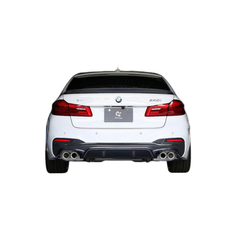 3Ddesign Rear Diffuser Carbon Fibre BMW 5 Series G30 G31 M-Sport