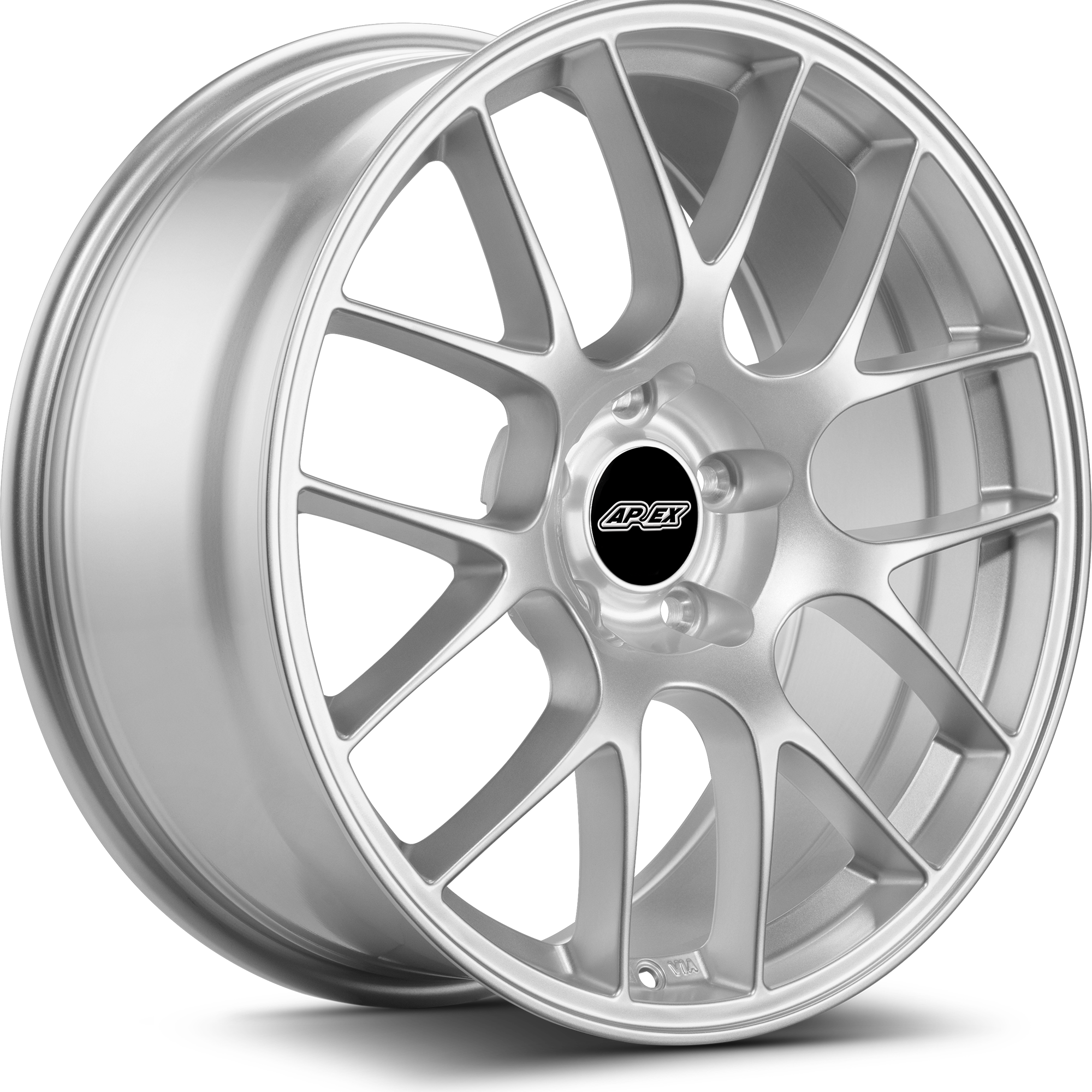 Apex EC-7 Alloy Wheel 19x11 ET78 5x120.65 Race Silver 70.3mm CB
