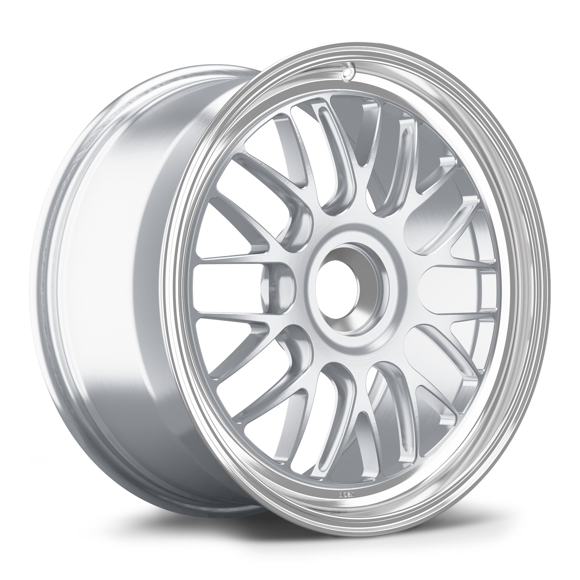 Apex ML-10RT Forged Alloy Wheel 19x9.5 ET48 PSCL Brushed Clear - Machined Lip 101mm CB