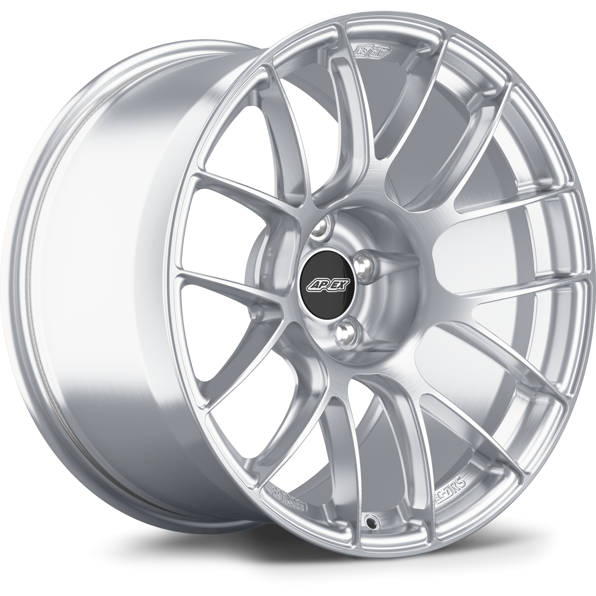 Apex EC-7RS Forged Alloy Wheel 19x10.5 ET25 5x120 Brushed Clear 72.56mm CB