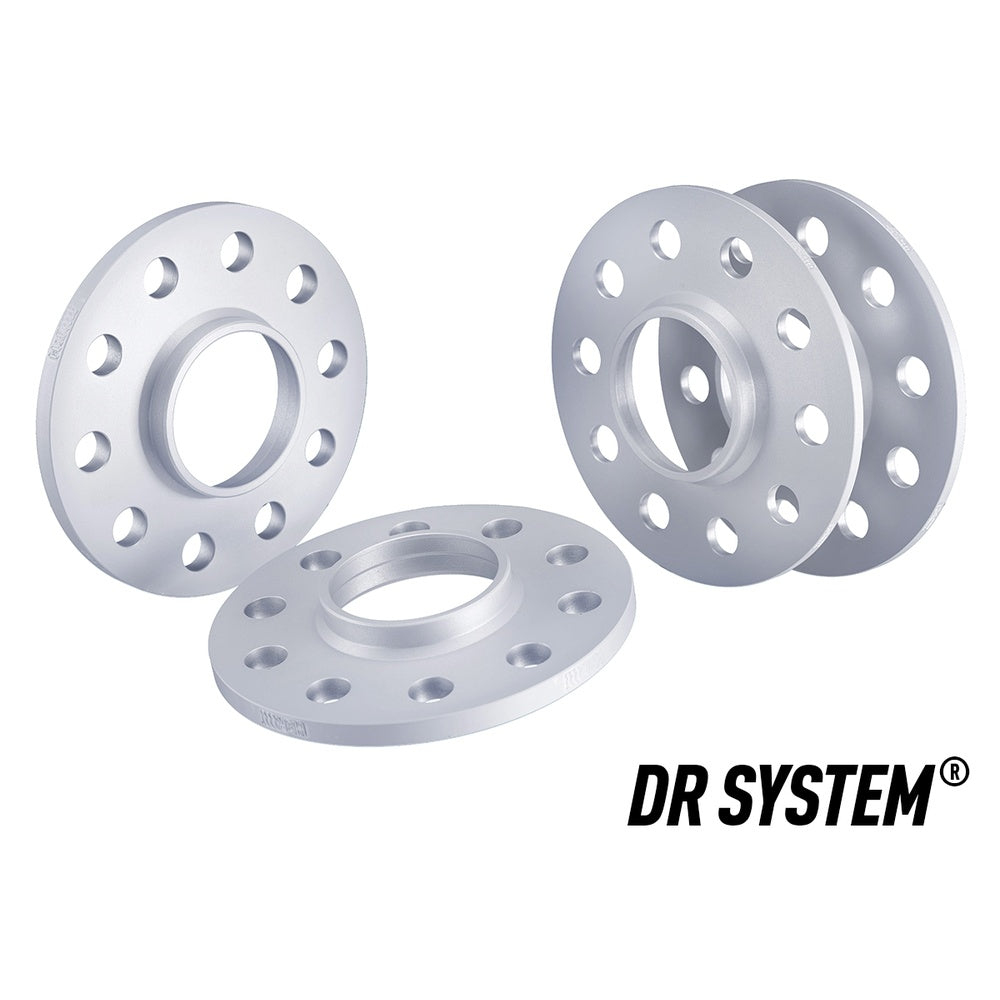 H&R TRAK+ Wheel Spacer Set Front & Rear 5 & 9mm Silver 5x114,3 67.1mm CB