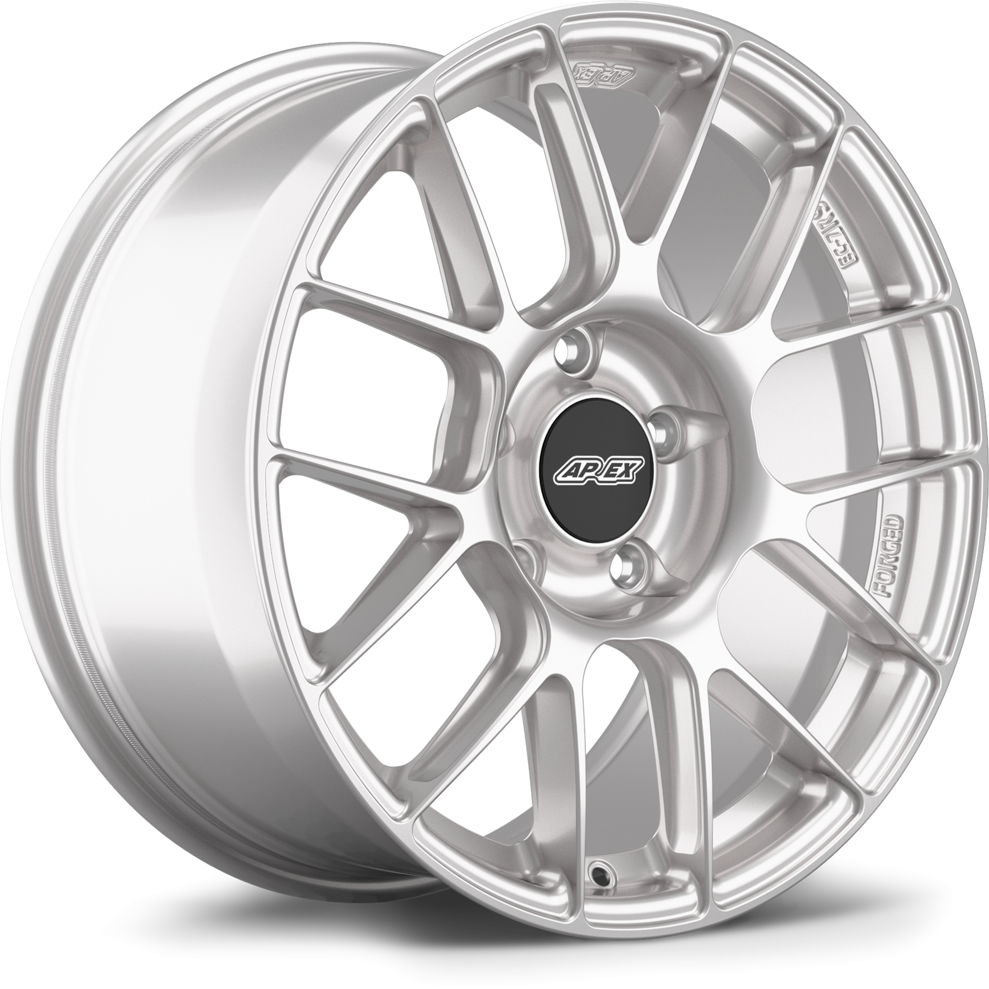 Apex EC-7RS Forged Alloy Wheel 18x9 ET46 5x130 Race Silver 71.6mm CB