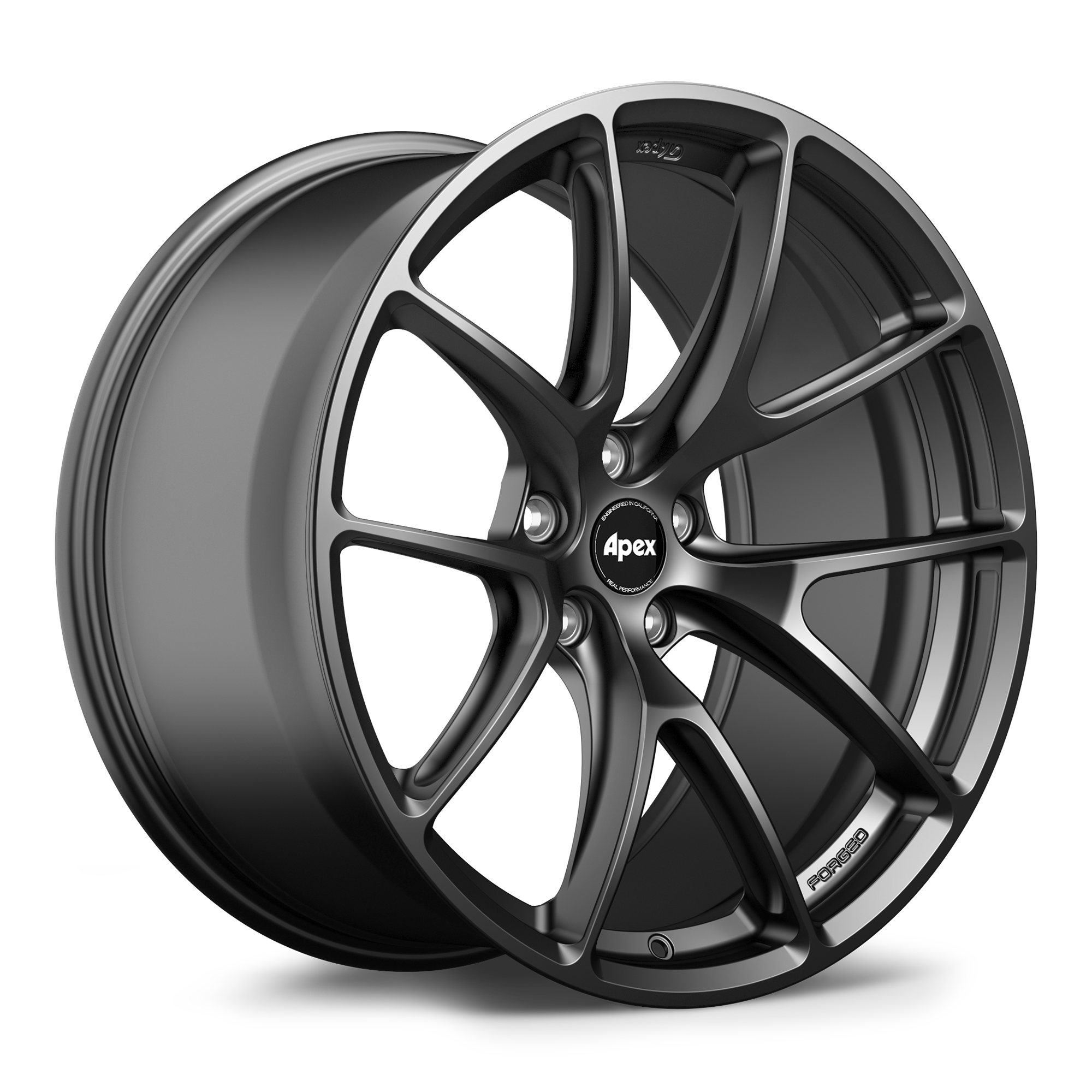 Apex VS-5RX Forged Alloy Wheel 20x9.5 ET32 5x120 Satin Black 64.1mm CB