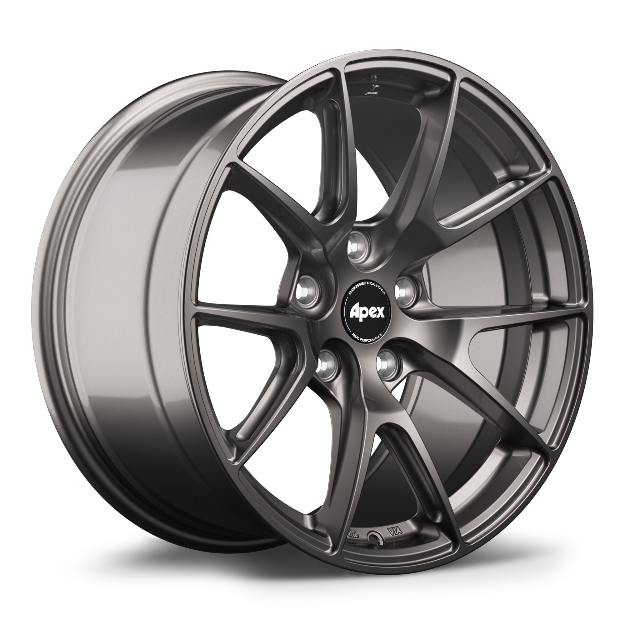 Apex VS-5 Alloy Wheel 17x9 ET30 5x120 Anthracite 72.56mm CB