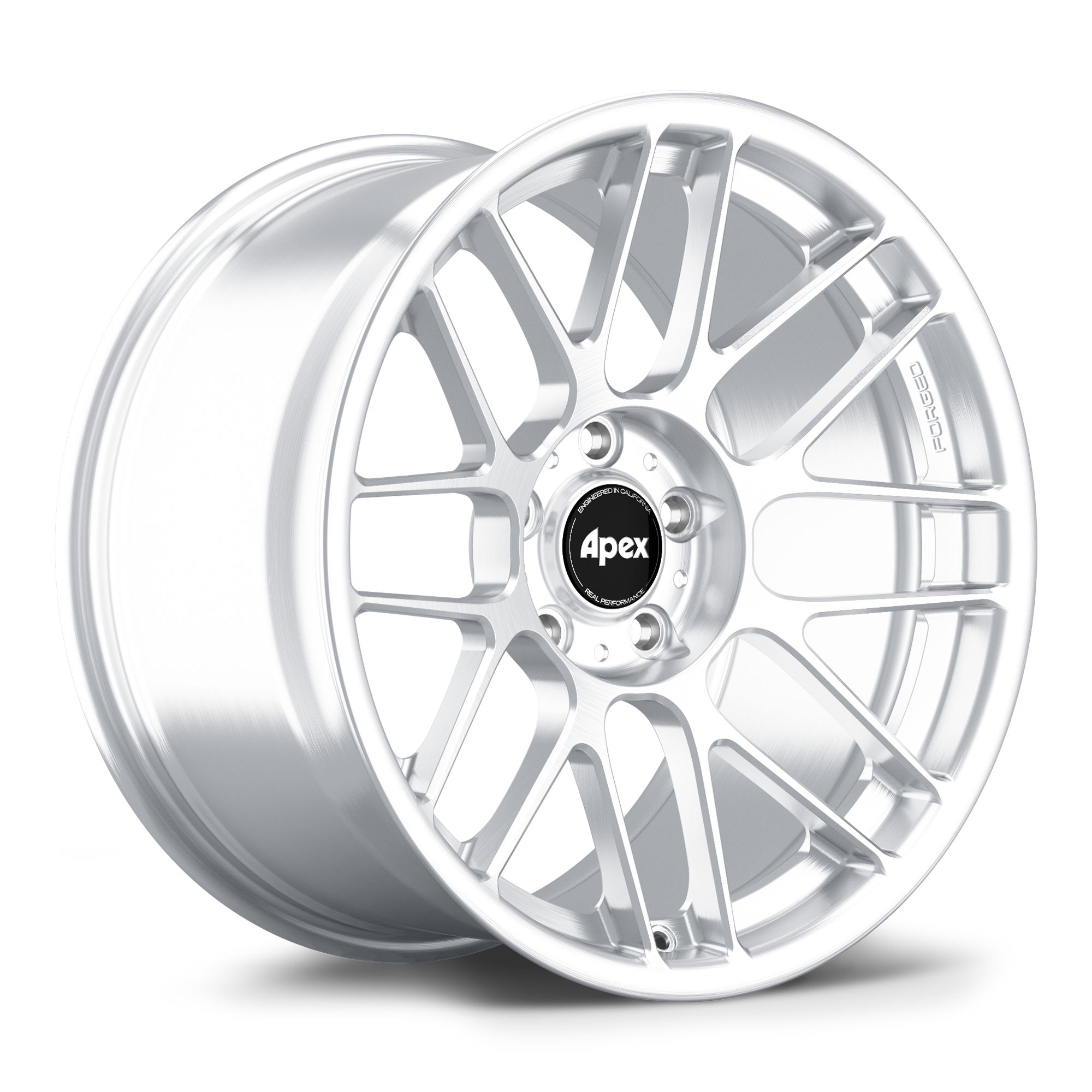 Apex ARC-8RT Forged Alloy Wheel 18x9 ET30 5x120 Brushed Clear 72.56mm CB