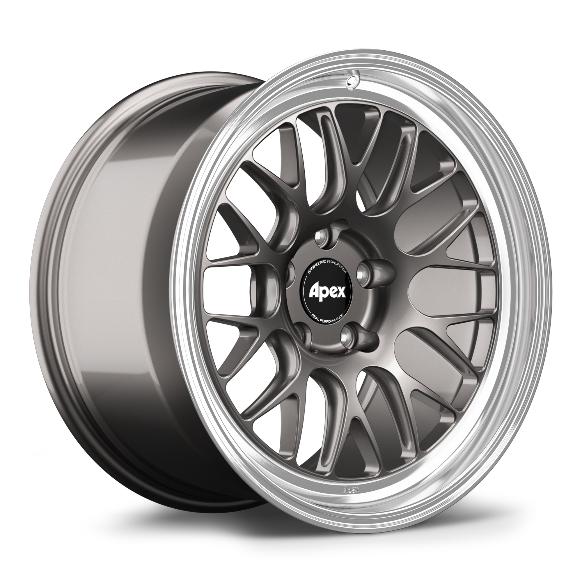 Apex ML-10RT Forged Alloy Wheel 18x10 ET25 5x120 Anthracite - Machined Lip 72.56mm CB